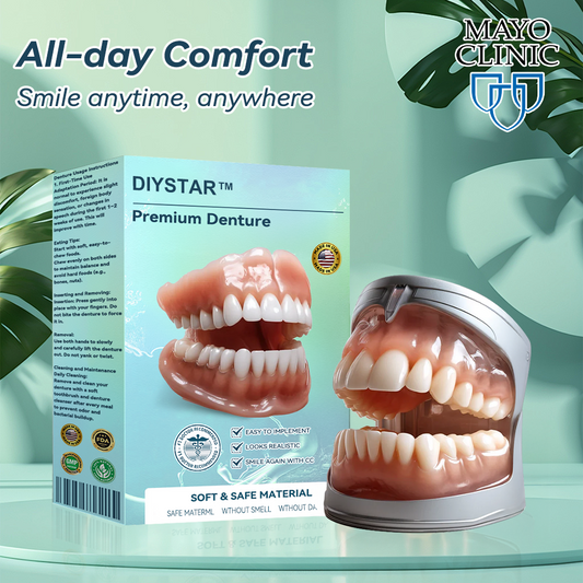 DIYSTAR™ 🍀Premium Denture(🦷Limited Time Discount Last 30 Minutes🦷)
