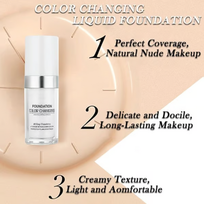 Colour Changing Mature Skin Foundation