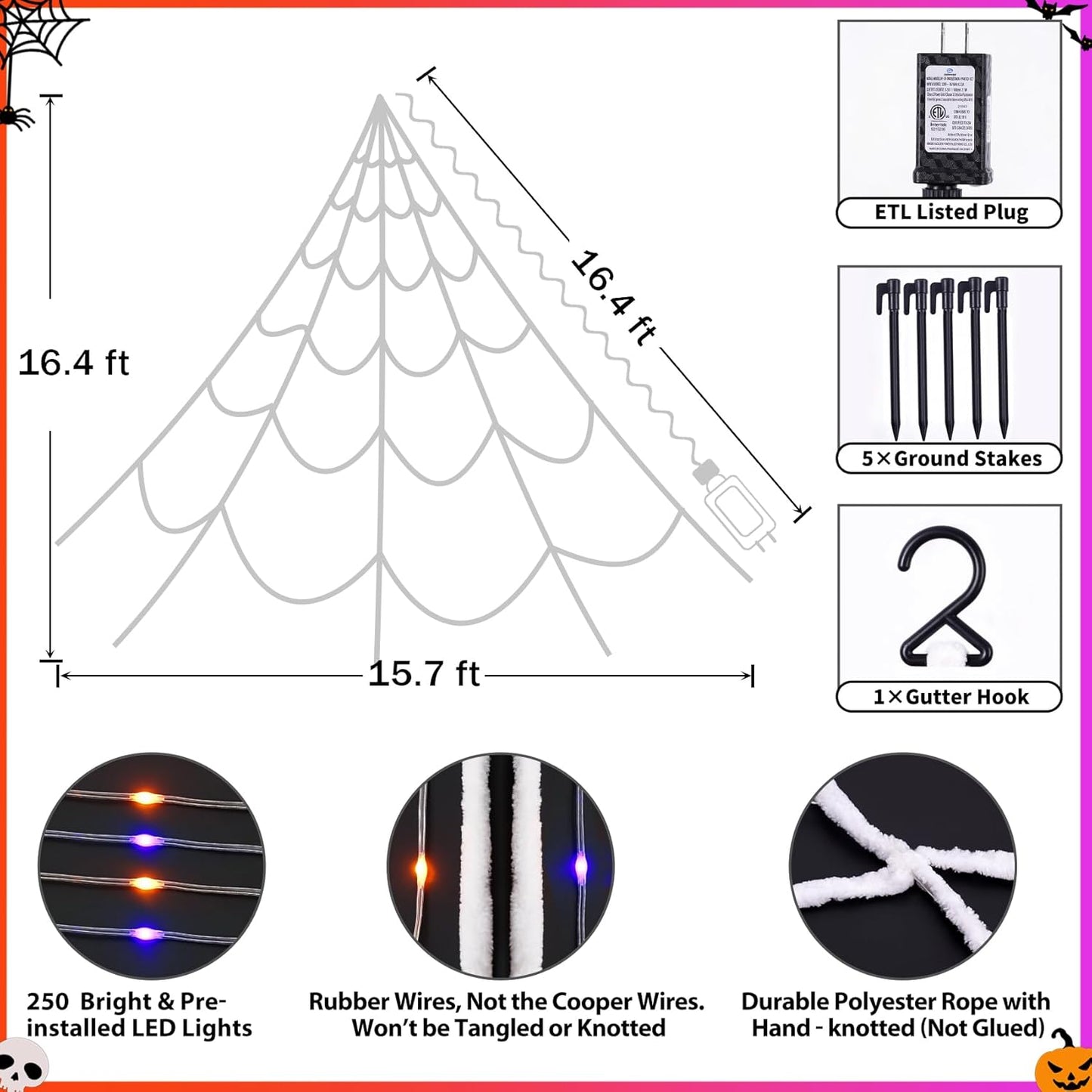🕷️🕷️Spider Web Light🕸️🕸️