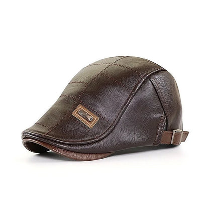2025 High Quality Trendy Leather Beret