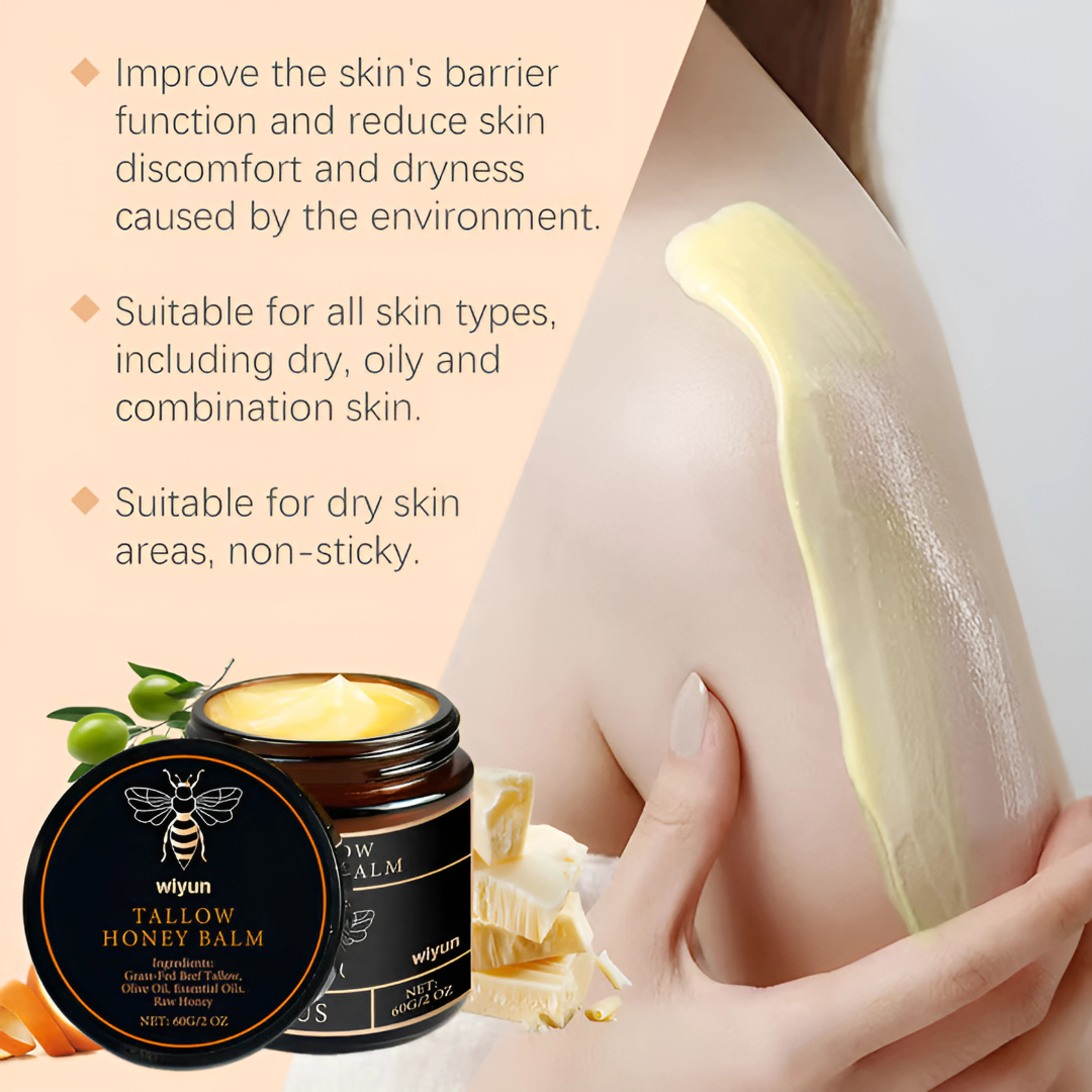 Organic Grass Fed Beef Tallow Balm