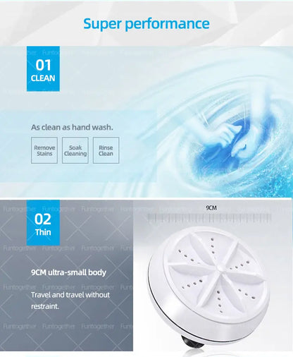 GFOUK™ Portable Washing Machine