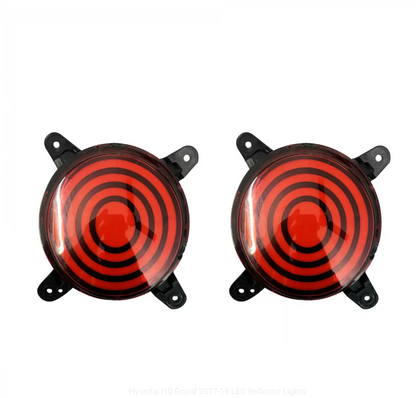 GFOUK® Hyundai i10 Grand 2017-18 LED Reflector Lights