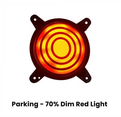 GFOUK® Hyundai i10 Grand 2017-18 LED Reflector Lights