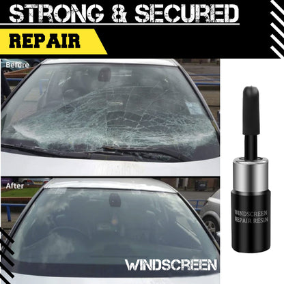 Furzero™ Automotive Glass Nano Total Repair Fluid Kit