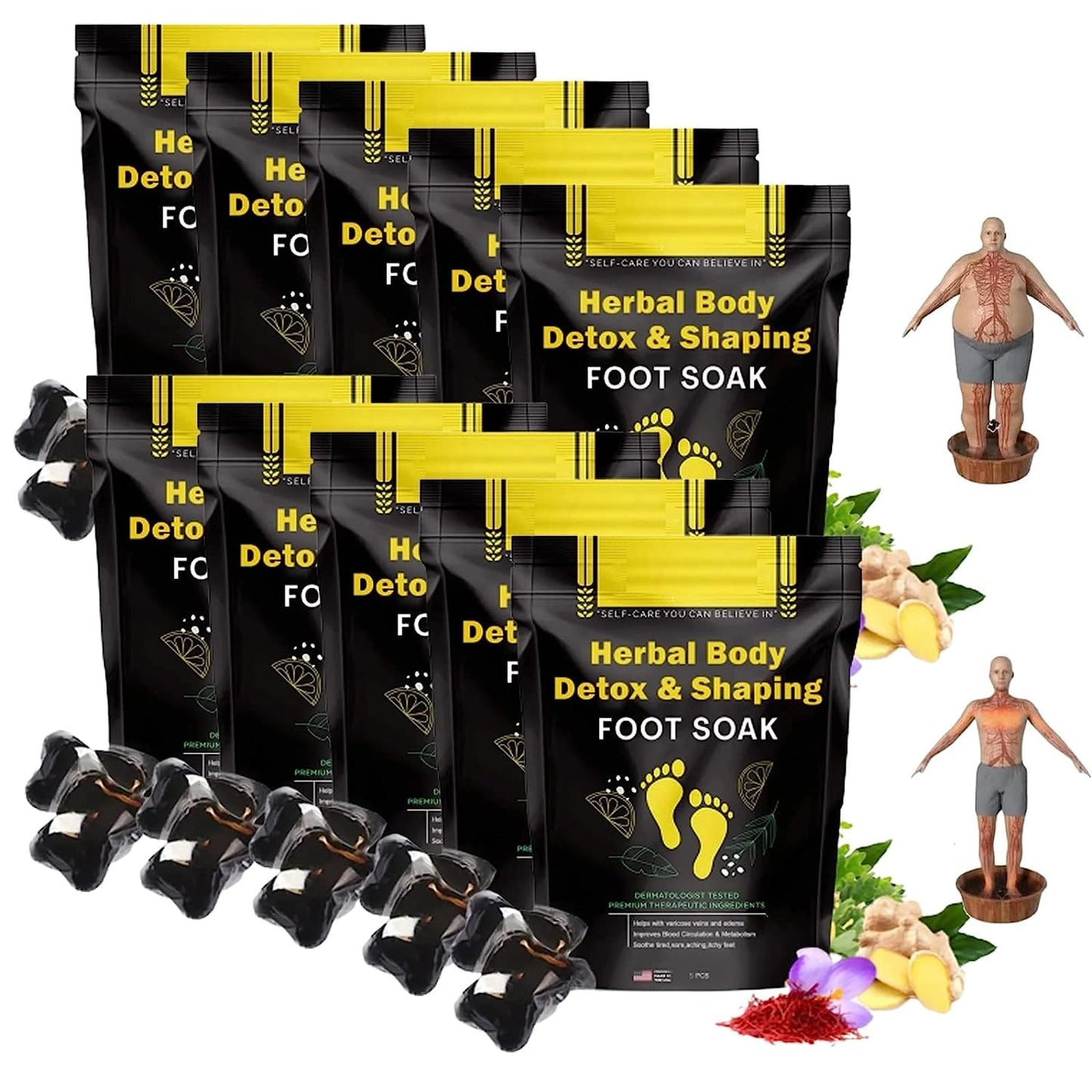 Herbal Detox & Shaping Cleansing Foot Soak Beads- 🔥90 days money back guarantee