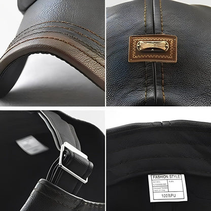 2025 High Quality Trendy Leather Beret