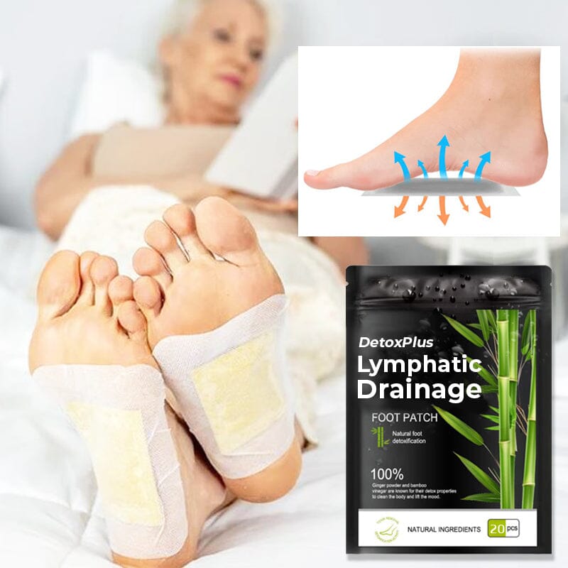 DetoxPlus Lymphatic Drainage Foot Pads