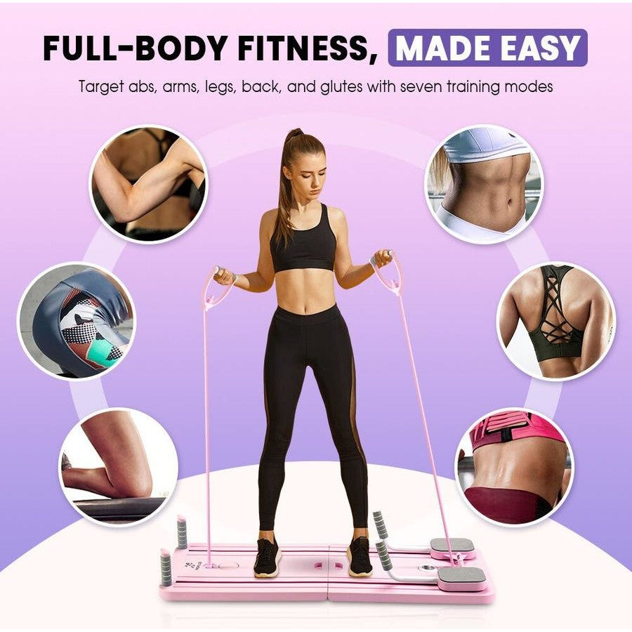 5‑in‑1 Foldable Pilates Reformer Board