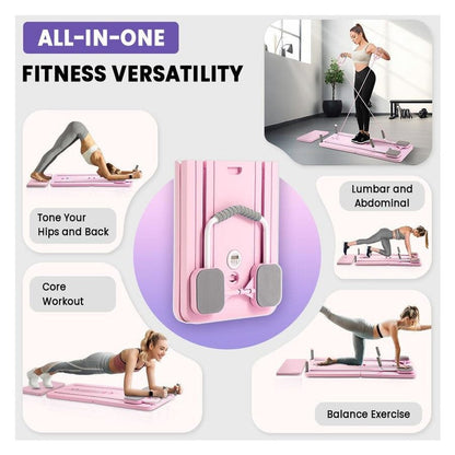 5‑in‑1 Foldable Pilates Reformer Board