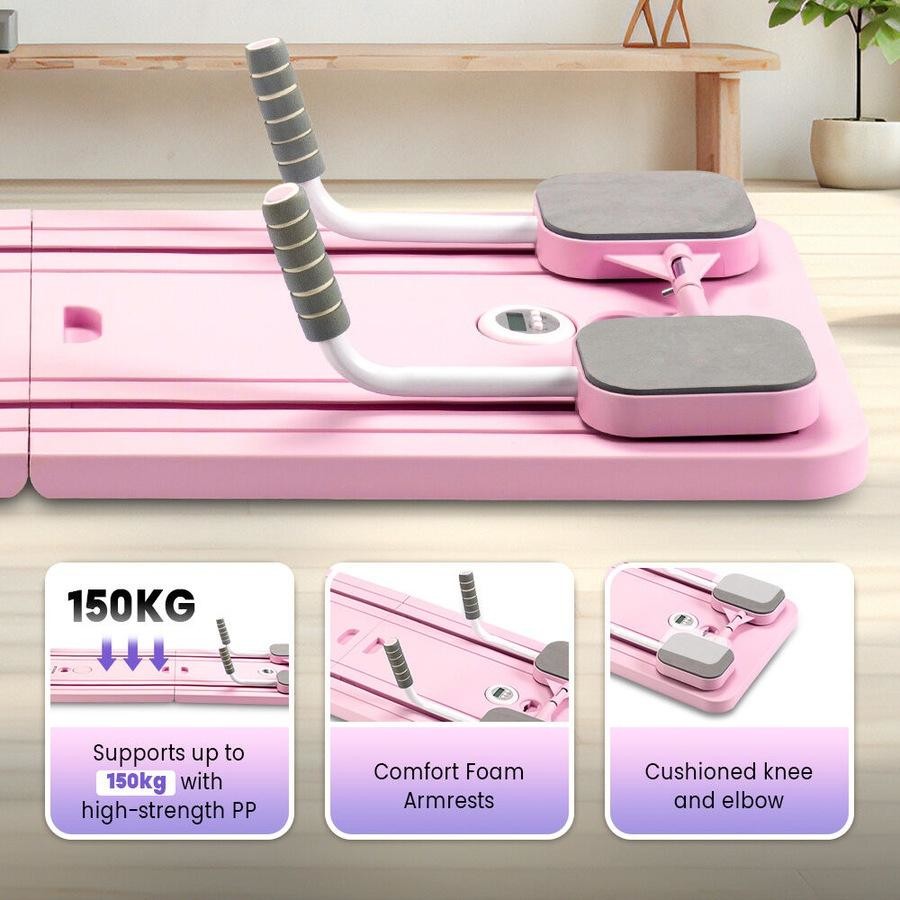 5‑in‑1 Foldable Pilates Reformer Board