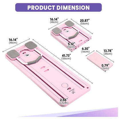 5‑in‑1 Foldable Pilates Reformer Board