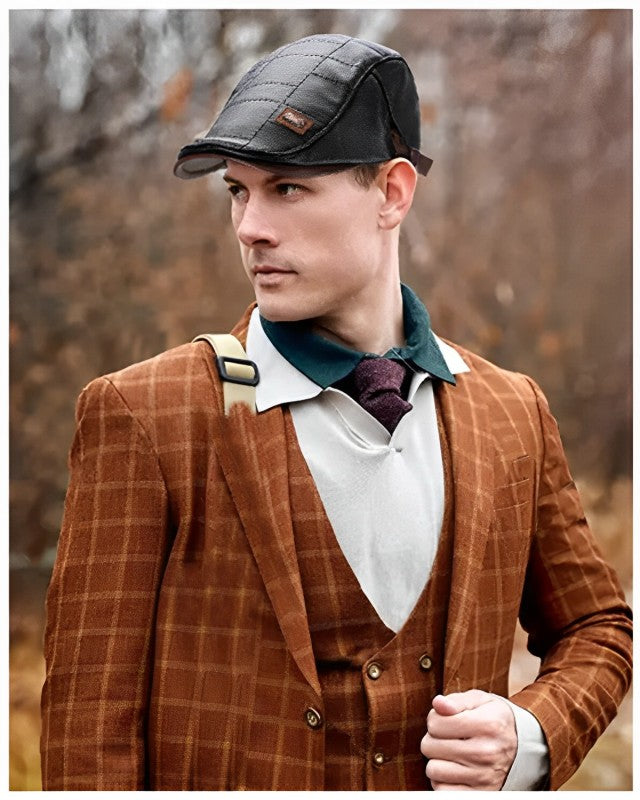 2025 High Quality Trendy Leather Beret