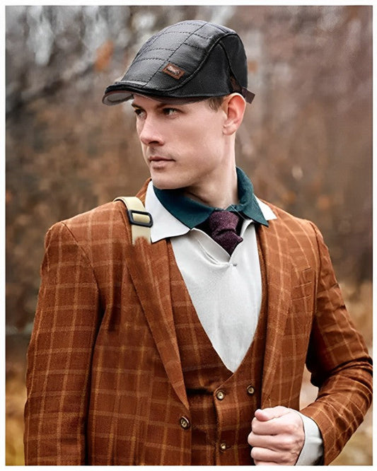2025 High Quality Trendy Leather Beret